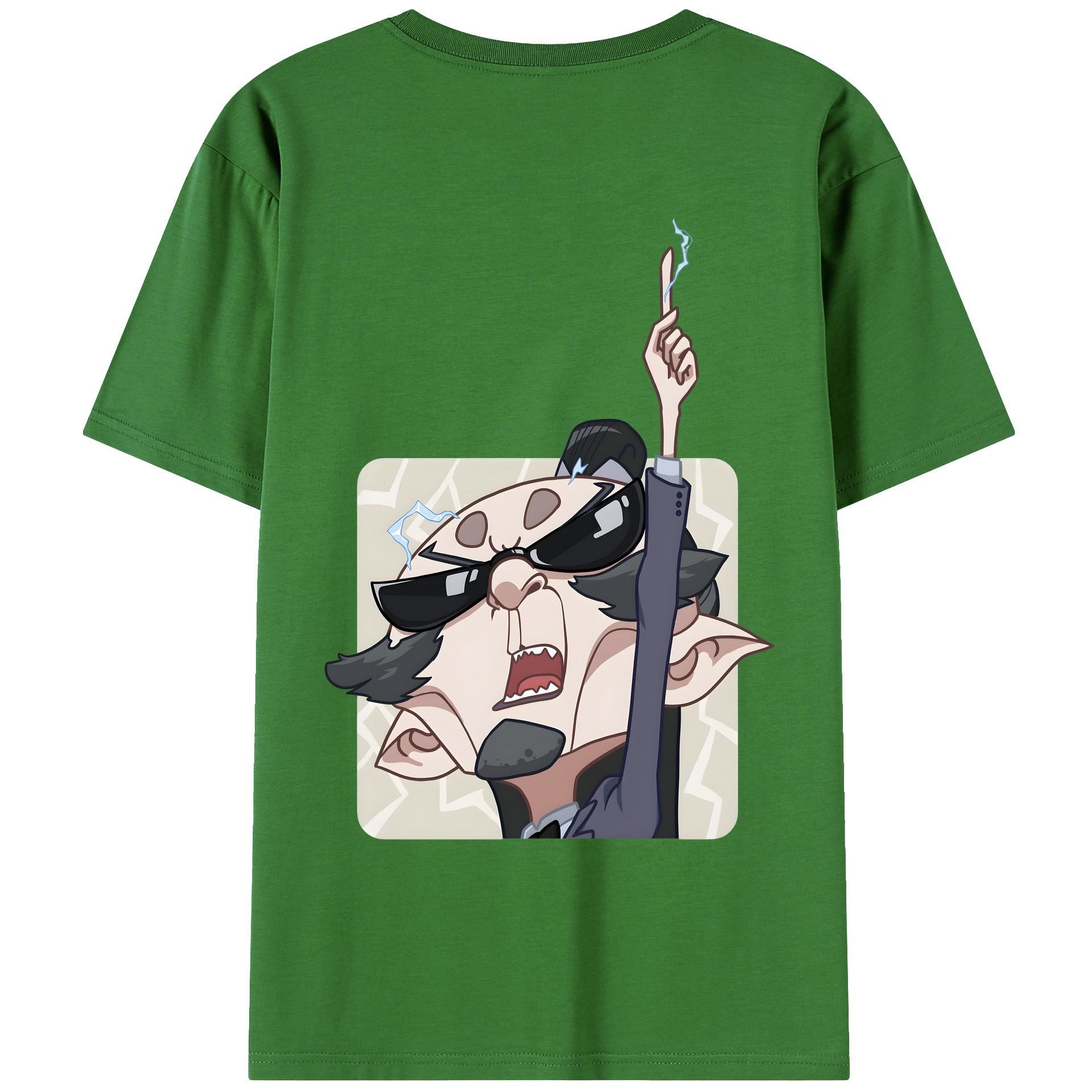 （画像用） Ne Zha 2 ナタ 魔童の大暴れ レディース半袖Tシャツ(バックプリント)